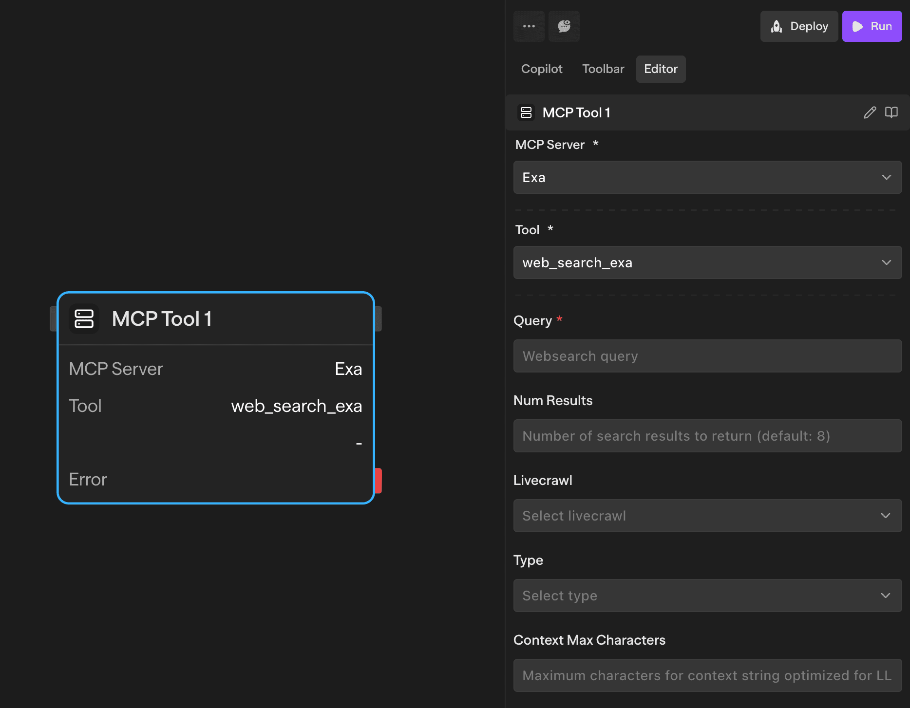 Bloco MCP Tool Standalone